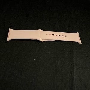 Pale pink Apple watch band